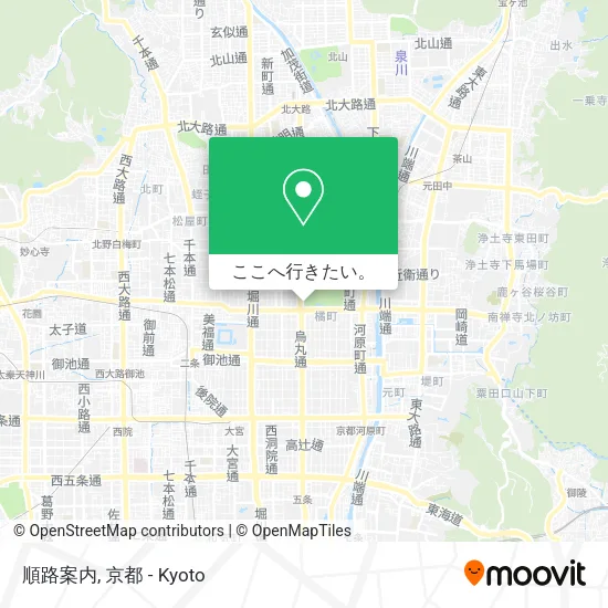 順路案内地図
