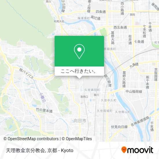 天理教金京分教会地図