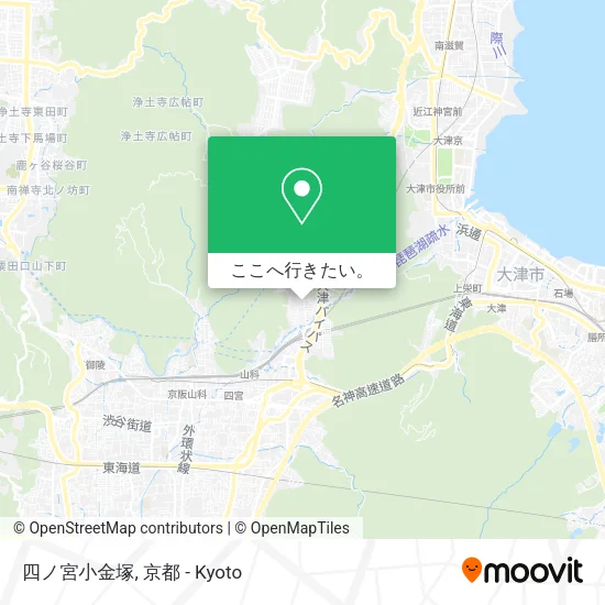 四ノ宮小金塚地図