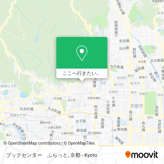 ブックセンター　ふらっと地図