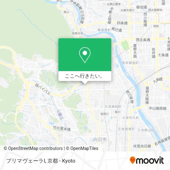 プリマヴェーラI地図