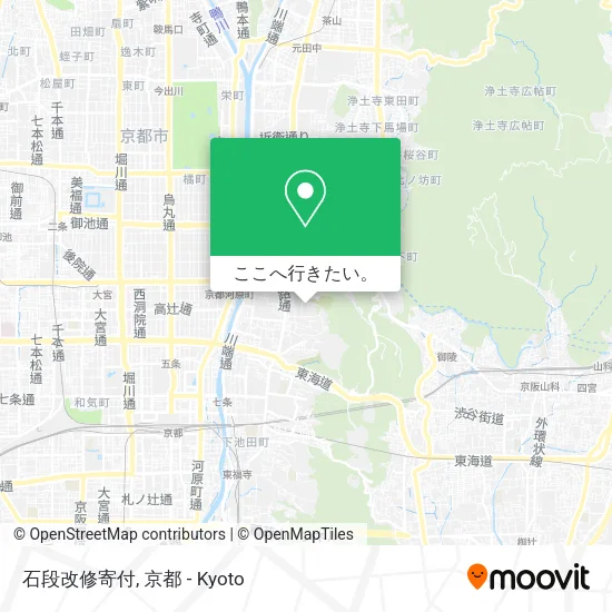 石段改修寄付地図