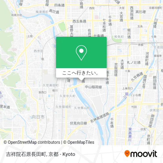 吉祥院石原長田町地図