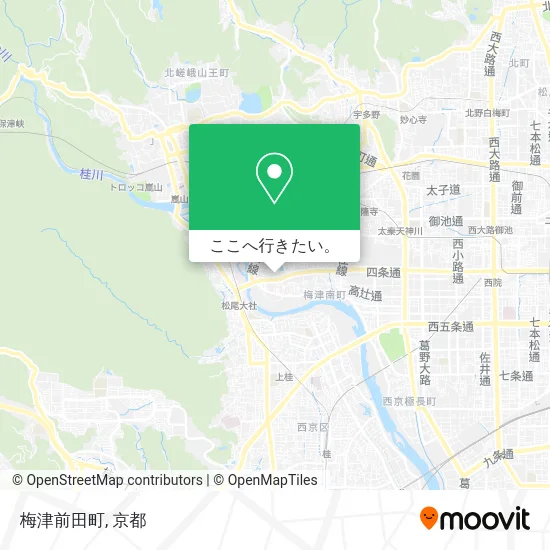 梅津前田町地図