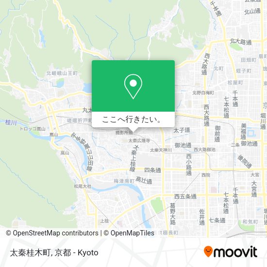 太秦桂木町地図