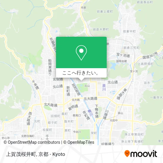 上賀茂桜井町地図