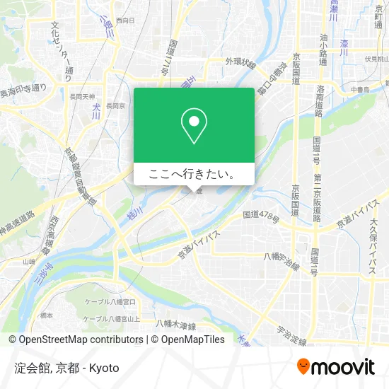 淀会館地図