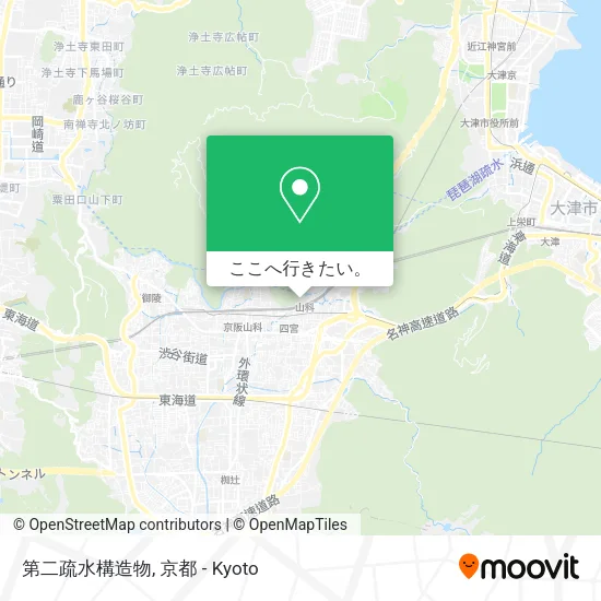 第二疏水構造物地図