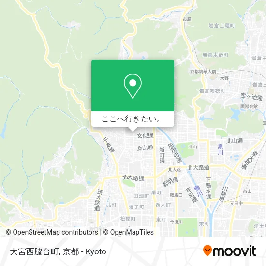 大宮西脇台町地図
