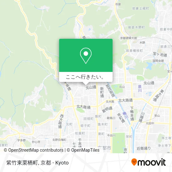 紫竹東栗栖町地図