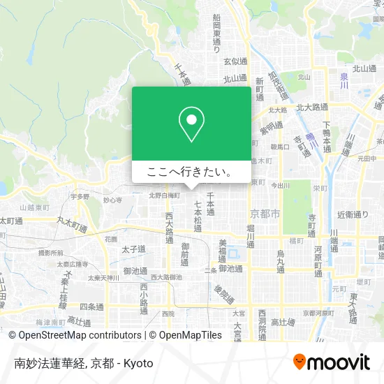南妙法蓮華経地図