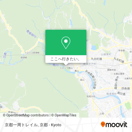 京都一周トレイル地図