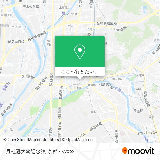月桂冠大倉記念館地図