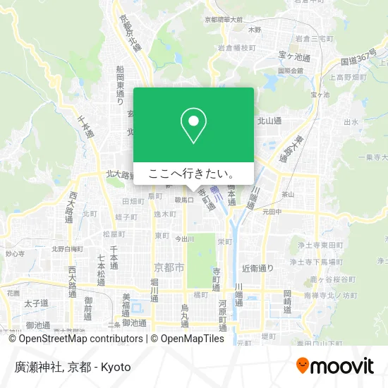 廣瀬神社地図