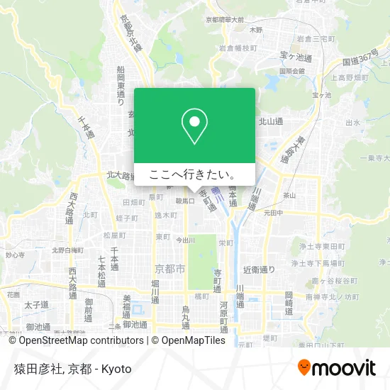 猿田彦社地図
