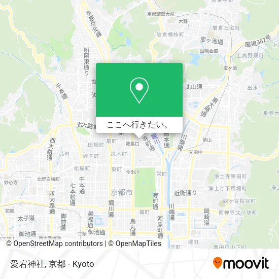 愛宕神社地図