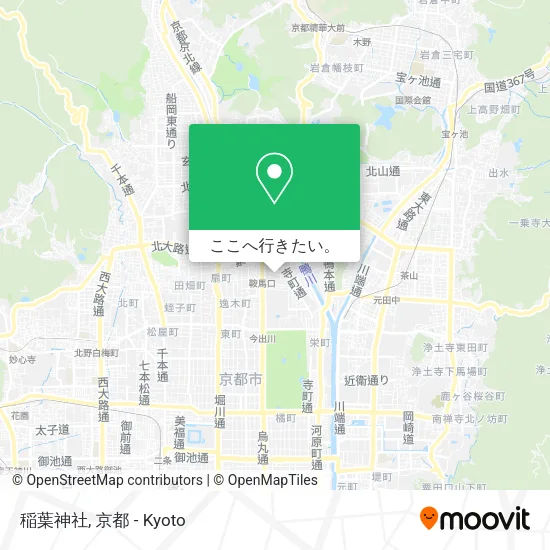 稲葉神社地図