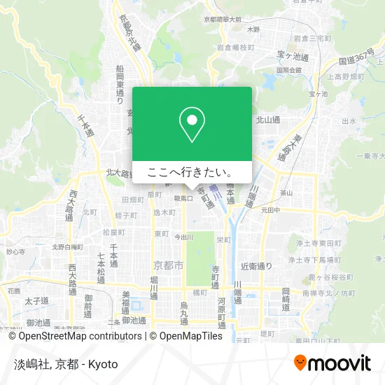 淡嶋社地図
