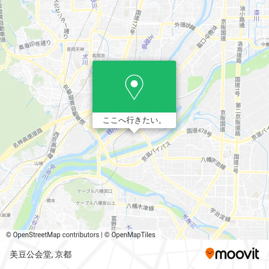 美豆公会堂地図