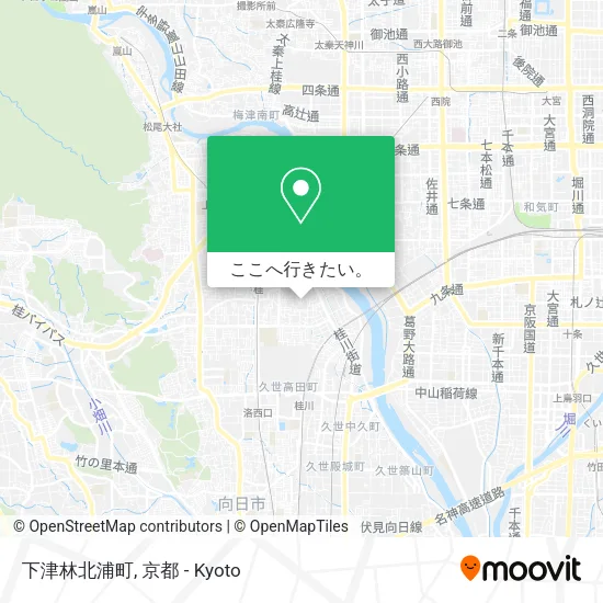 下津林北浦町地図