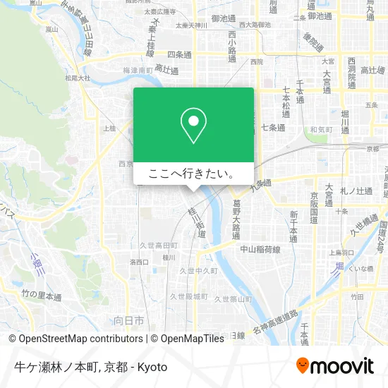 牛ケ瀬林ノ本町地図