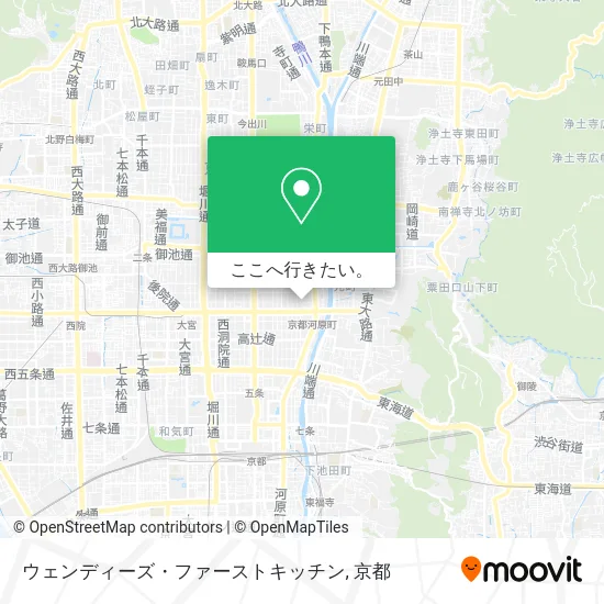 ウェンディーズ・ファーストキッチン地図