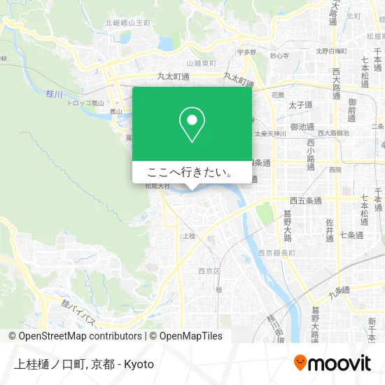 上桂樋ノ口町地図
