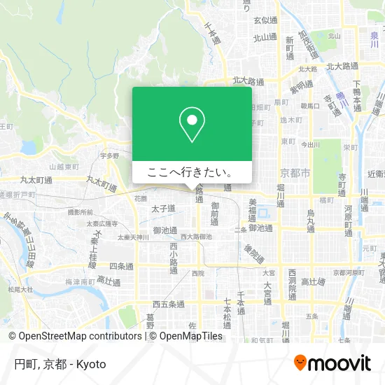 円町地図