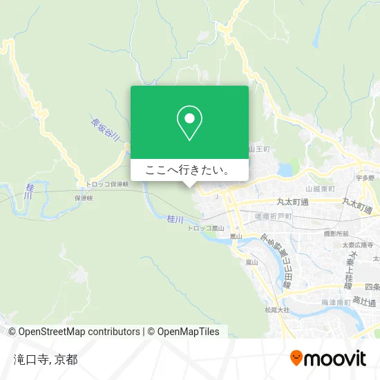 滝口寺地図