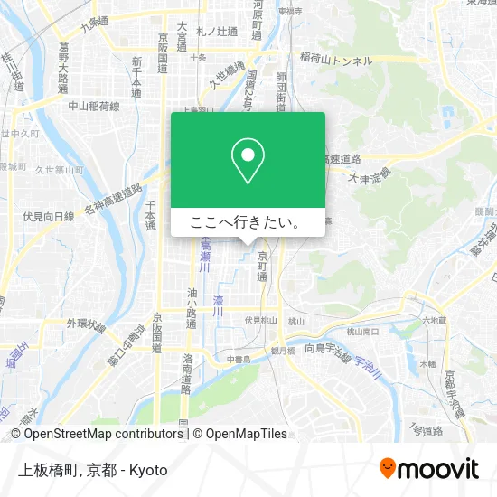 上板橋町地図