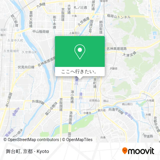 舞台町地図