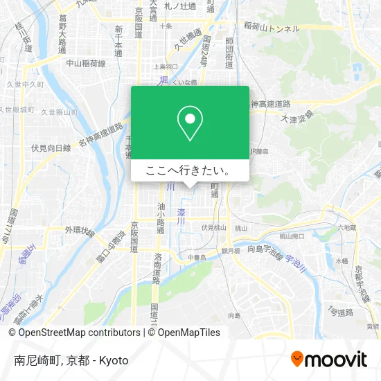 南尼崎町地図