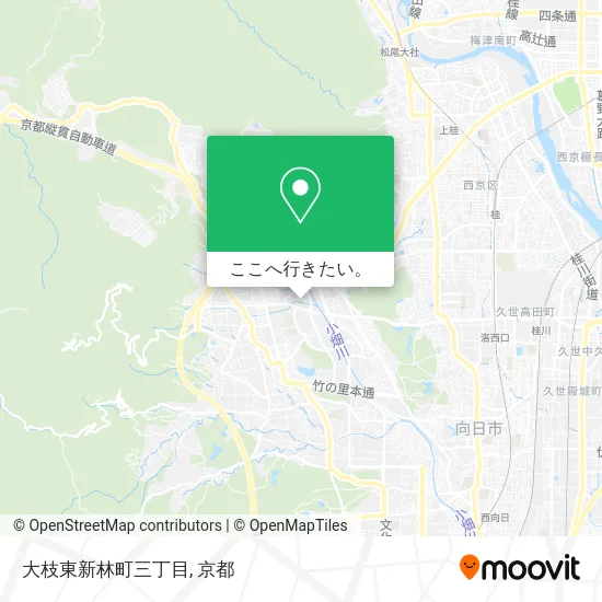 大枝東新林町三丁目地図