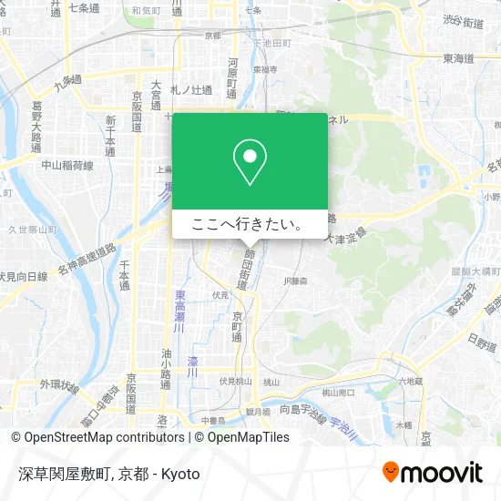 深草関屋敷町地図