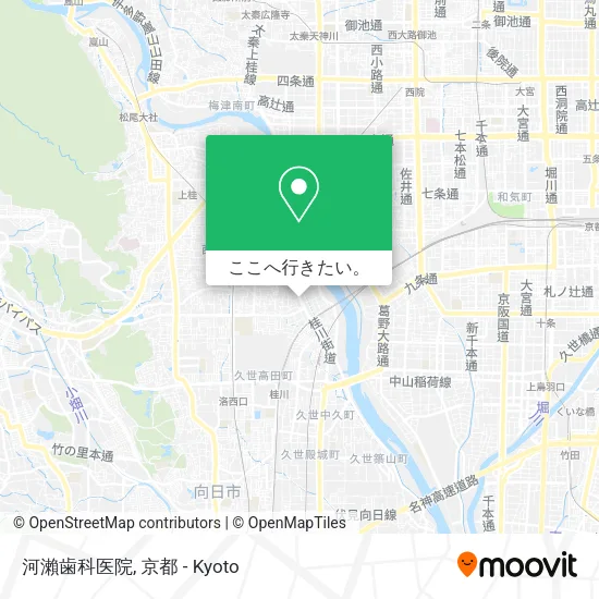 河瀨歯科医院地図
