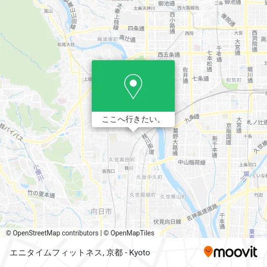 エニタイムフィットネス地図