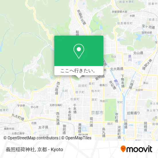 義照稲荷神社地図