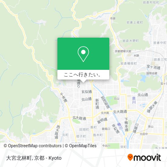 大宮北林町地図