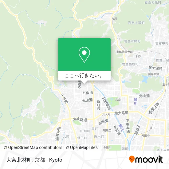 大宮北林町地図