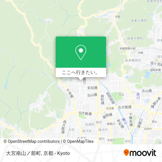 大宮南山ノ前町地図