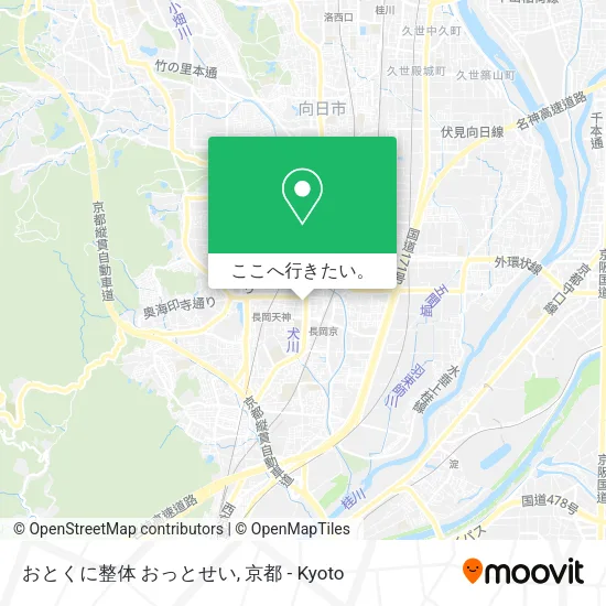 おとくに整体 おっとせい地図