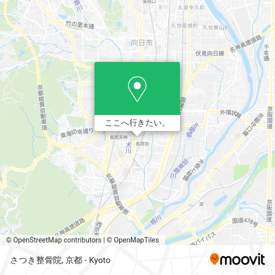 さつき整骨院地図