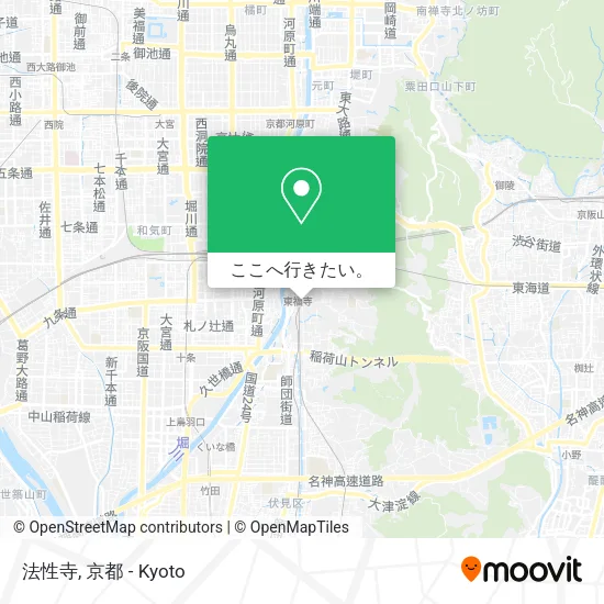 法性寺地図