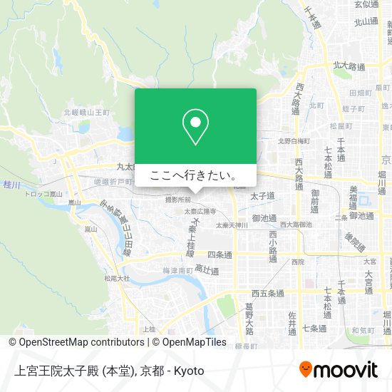 上宮王院太子殿 (本堂)地図