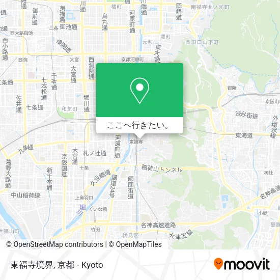 東福寺境界地図