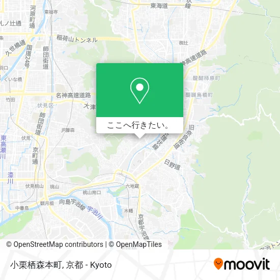 小栗栖森本町地図