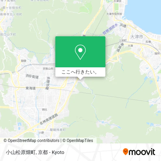 小山松原畑町地図