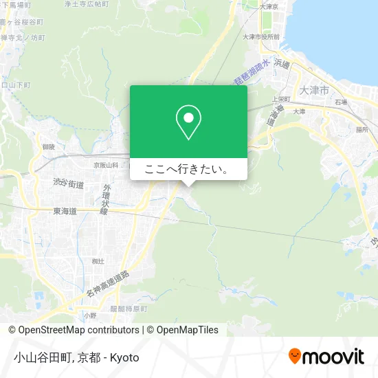 小山谷田町地図