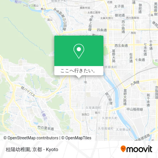 桂陽幼稚園地図