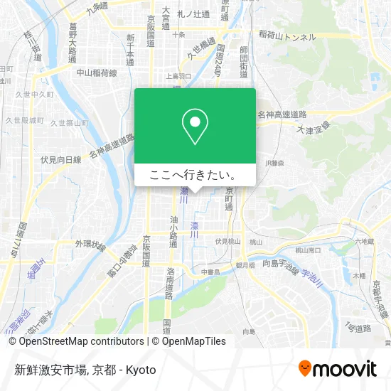 新鮮激安市場地図